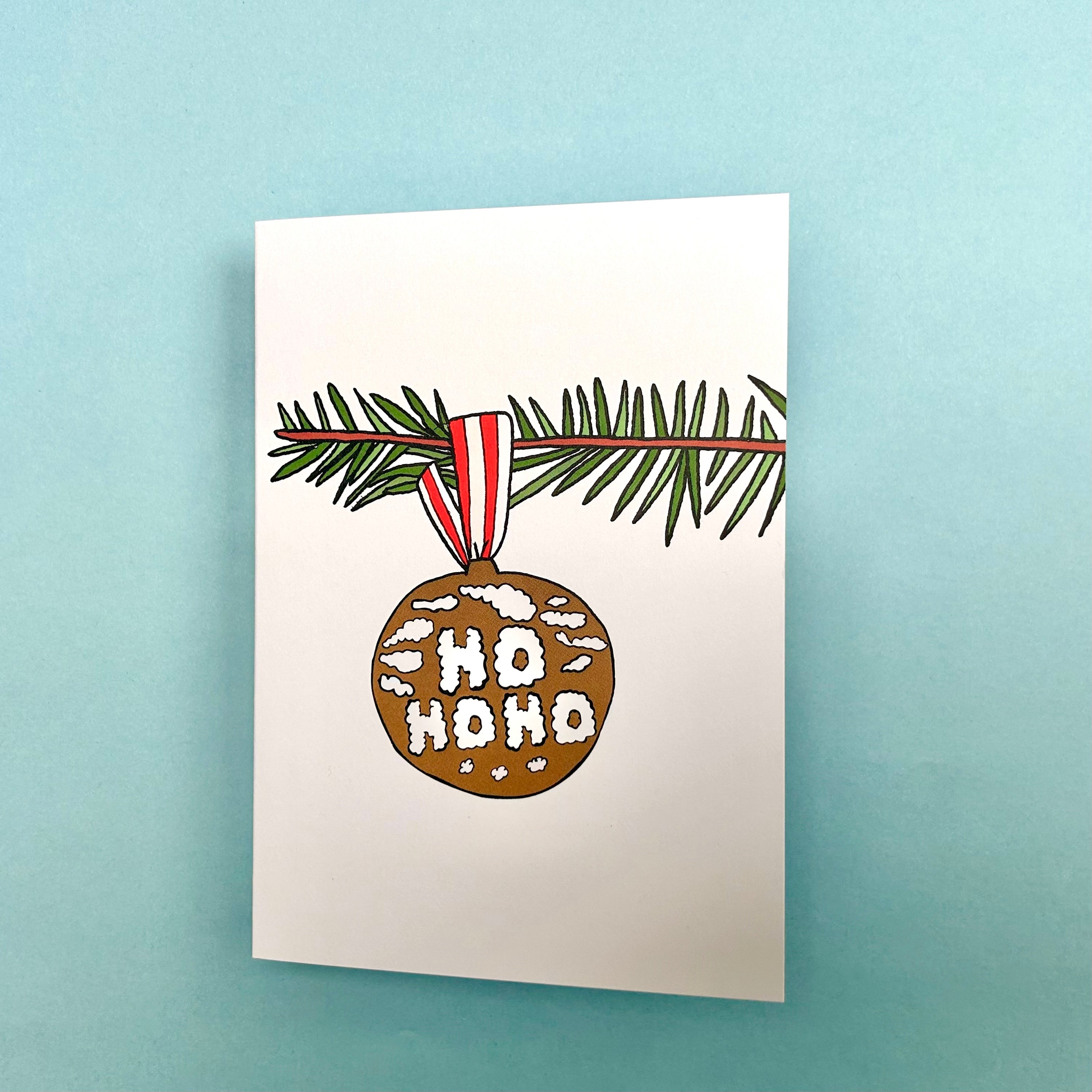 HO HO HO… A6 Christmas Card